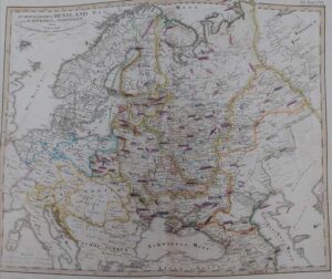 europaeisches russland auch schweden u. norwegen, 1833.