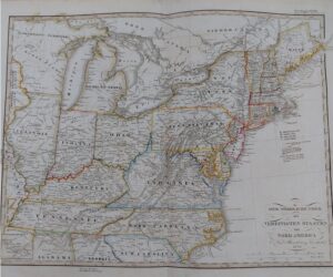 der nördliche theil der vereinigten staaten von nord america, 1832.