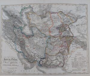 iran und turan (persien, afghanistan, biludschistan, turkestan), 1831.