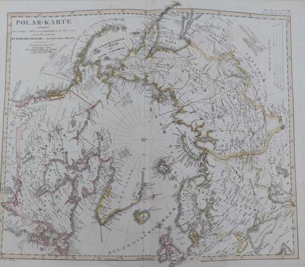 polar-karte, 1832.