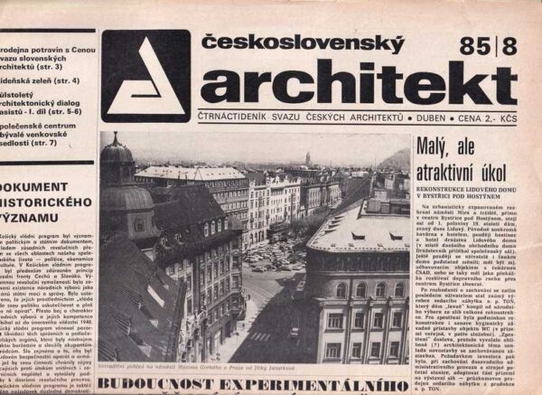 Časopis - Československy architekt 1-22