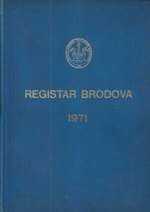 anton botrić (ur.): registar brodova 1971