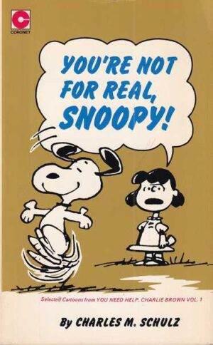 charles m. schulz: you not for real, snoopy! br. 30