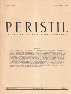 vinko zlamalik (ur.): peristil br. 29