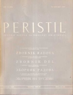 vinko zlamalik (ur.): peristil br. 29