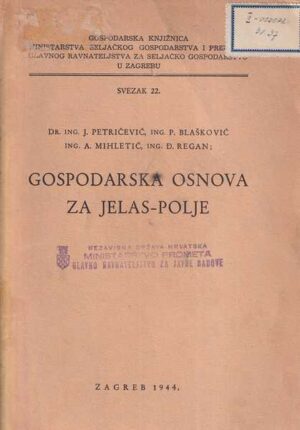 skupina autora: gospodarska osnova za jelas-polje