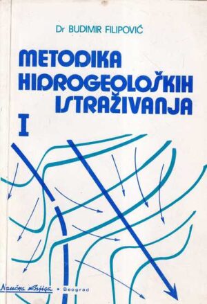 budimir filipović: metodika hidrogeoloških istraživanja i