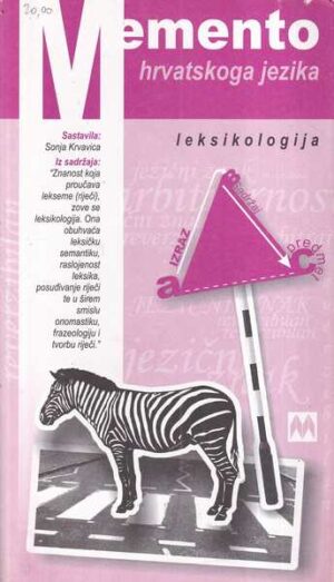 sonja krvavica: memento hrvatskoga jezika - leksikologija