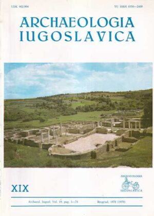 nikola tasić (ur.): archaeologia iugoslavica xix.