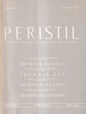 vinko zlamalik (ur.): peristil 31-32