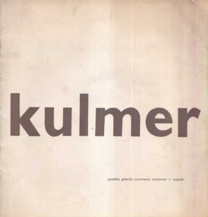 ferninand kulmer, zagreb 1961.