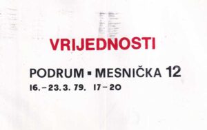 vrijednosti - razglednica