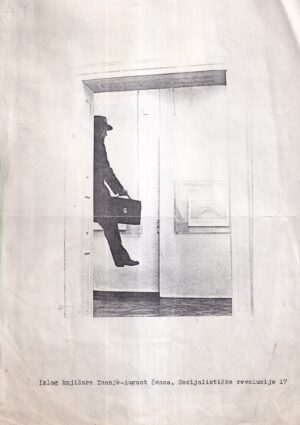 izlog knjižare znanje-august Šenoa, socijalističke revolucije 17