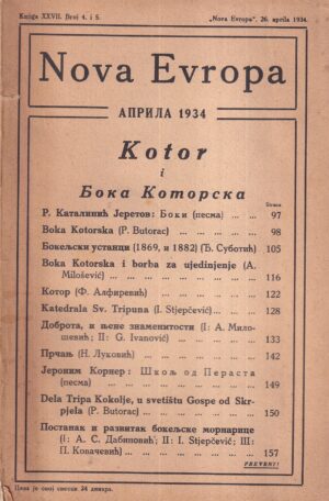 nova evropa 1934.