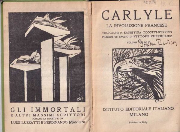 t. carlyle: la rivoluzione francese, vol. iii.