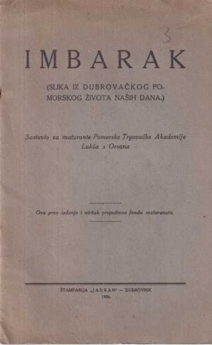 lukša s orsana: imbarak