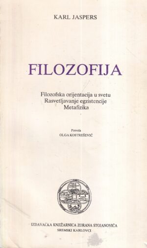 karl jaspers: filozofija