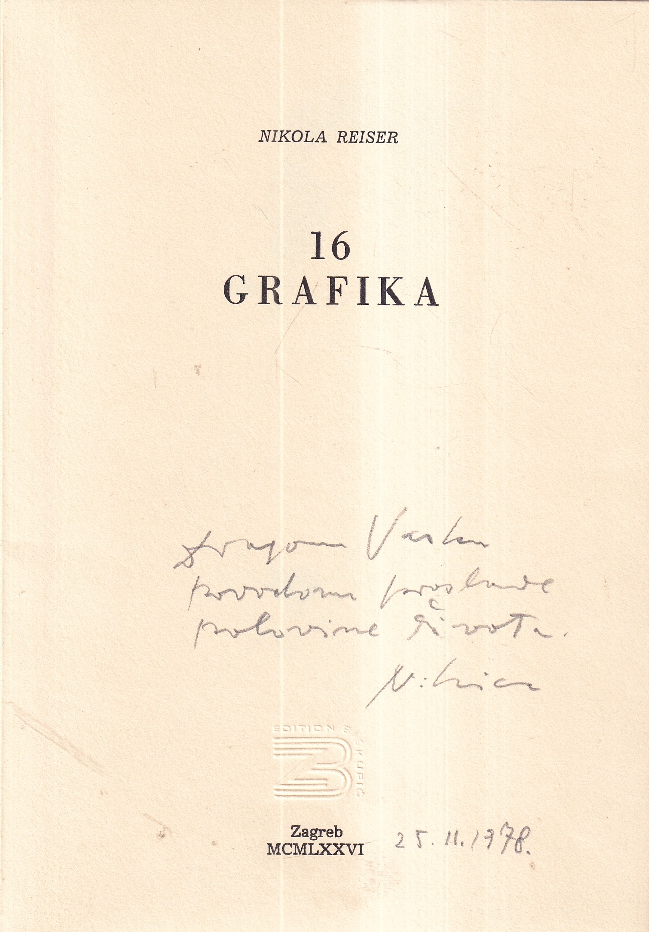 ljerka mifka i nikola reiser: rano proljeće