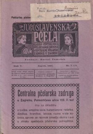 bartol tomečak: jugoslavenska pčela br. 7 i 8