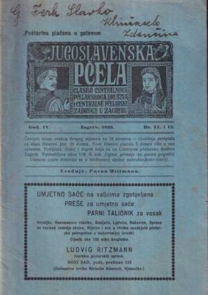 pavao wittmann: jugoslavenska pčela br. 11 i 12