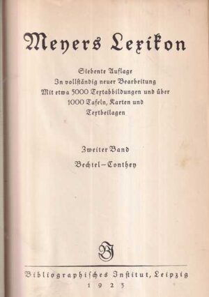 grupa autora: meyers lexikon, drugi svezak
