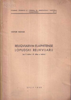 viktor novak: lopudski relikvijarij