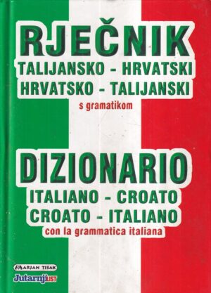 rječnik talijansko-hrvatski, hrvatsko-talijanski s gramatikom