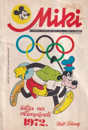 walt disney: Šilja na olimpijadi 1972.