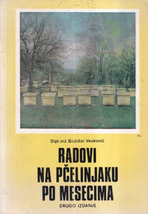 božidar vesković: radovi na pčelinjaku po mesecima