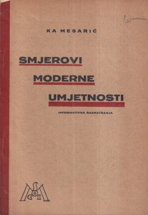 ka mesarić: smjerovi moderne umjetnosti