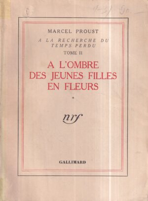 marcel proust: a l'ombre des jeunes filles en fleurs