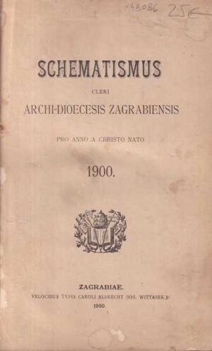 schematismus cleri archi dioecesis zagrabiensis