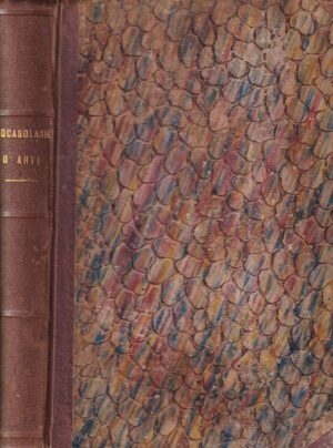 giacinto carena: nuovo vocabolario italiano d'arti e mestieri