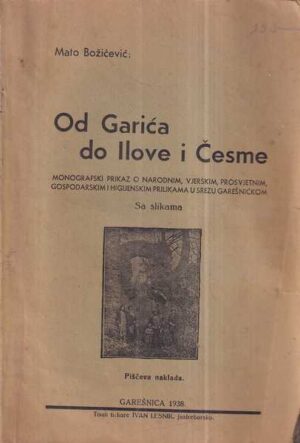 mato božičević: od garića do ilove i Česme