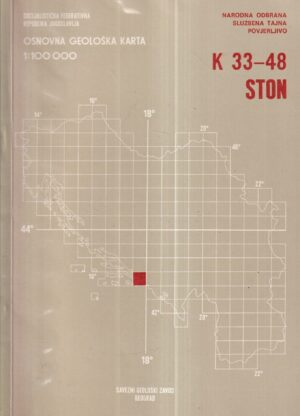osnovna geološka karta: ston
