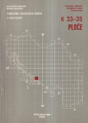 osnovna geološka karta: ploče