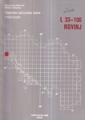 osnovna geološka karta: rovinj