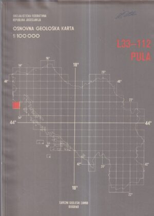 osnovna geološka karta: pula