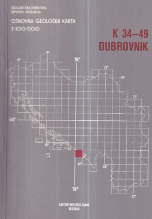 osnova geološka karta: dubrovnik