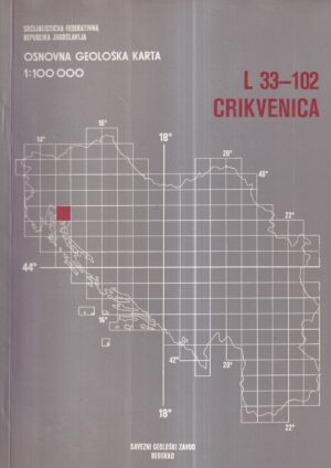 osnovna geološka karta: crikvenica