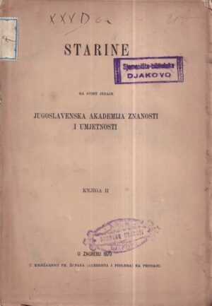 jazu / starine knjiga ii