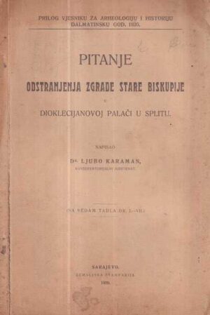 pitanje zgrade stare biskupije u dioklecijanovoj palači u splitu