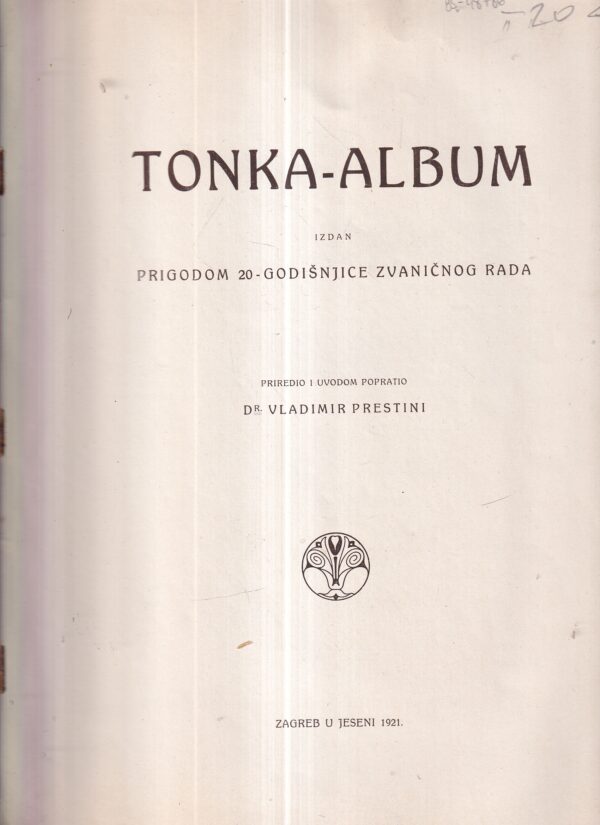 vladimir prestini: tonka-album