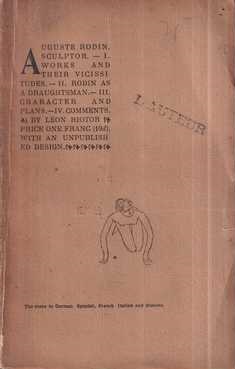 leon riotor: auguste rodin, sculptor