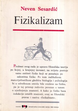neven sesardić: fizikalizam