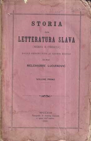 melchiorre lucianović: storia della letteratura slava