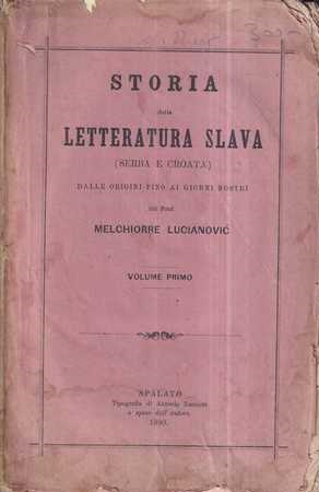 melchiorre lucianović: storia della letteratura slava