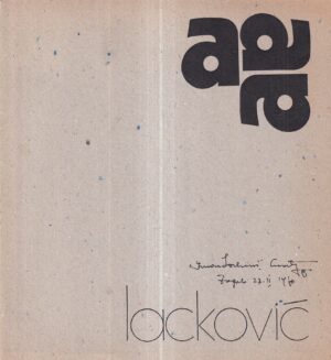 ivan lacković: katalog (s potpisom)
