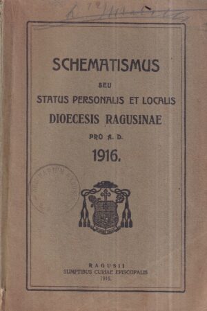 schematismus seu status personalis et localis dioecesisi ragusinae