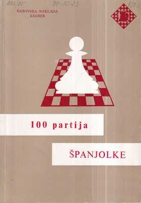 vatroslav petek: 100 partija španjolke